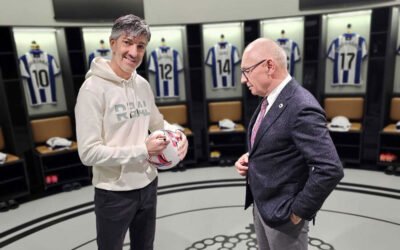 Pelota de Corazón está con Real Sociedad de Fútbol en Reale Arena